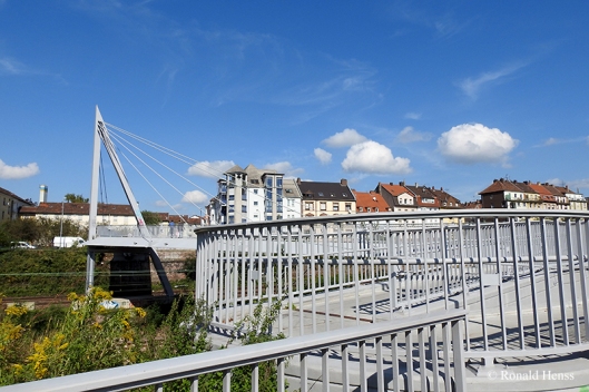 Saaarbrücker Brücken-Impressionen: Wilhelm-Meyer-Brücke in Malstatt